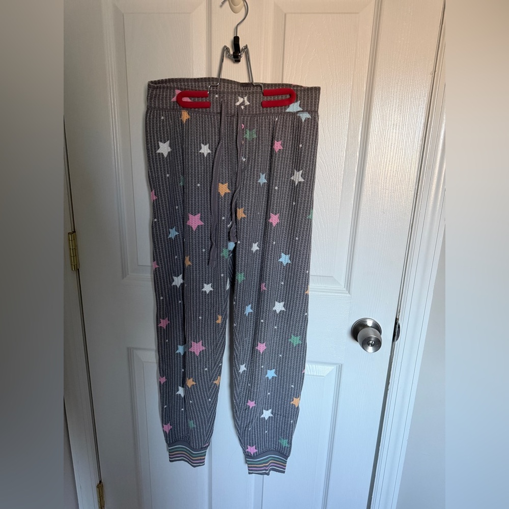 PJ Salvage Gray Star Pajama Pants